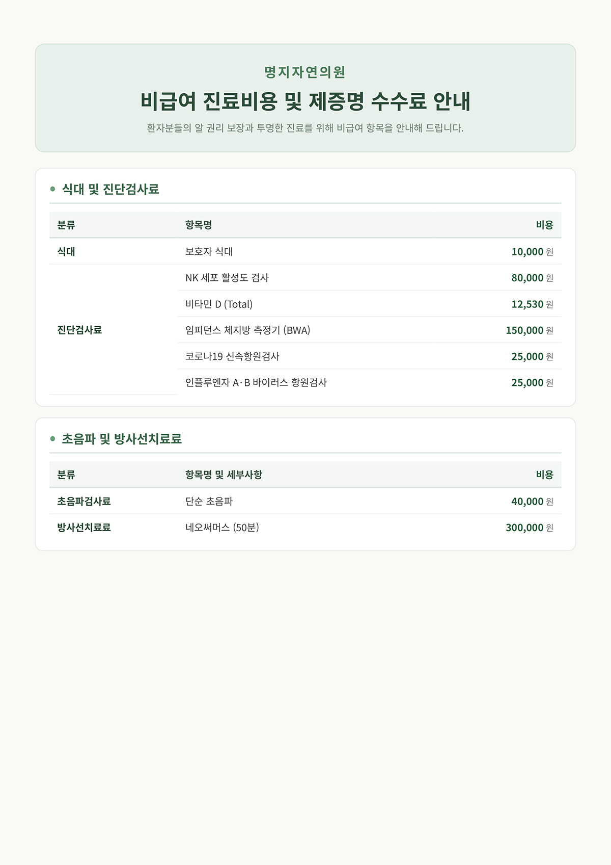 항암재활병원